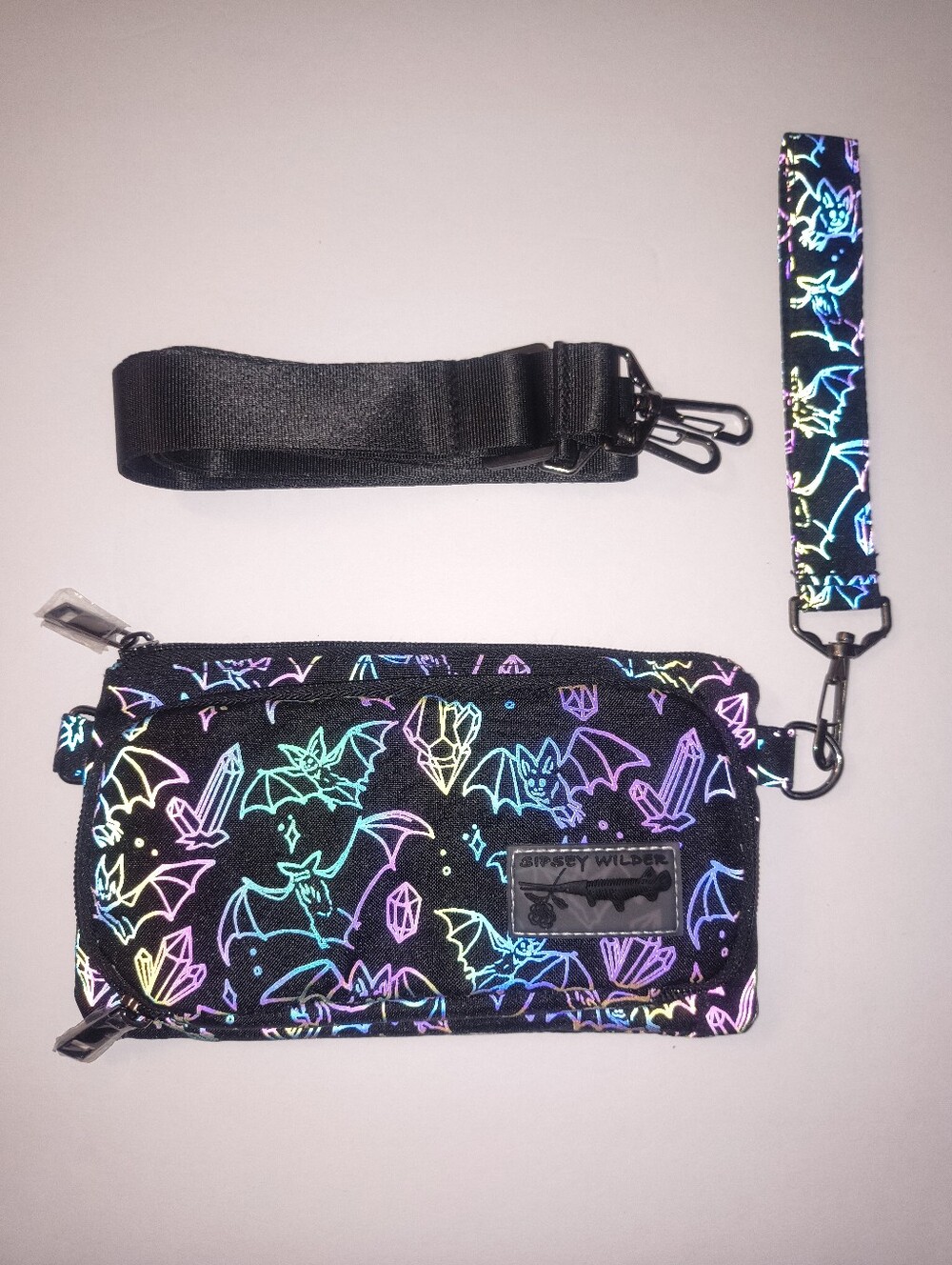 Brand New Sipsey Wilder Limited Edition Crystal Caves Bat Venture Crossbody